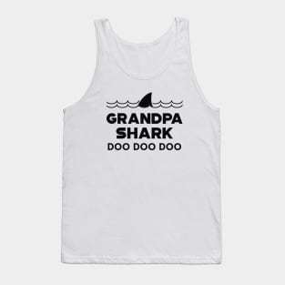 Grandpa Shark doo doo doo Tank Top